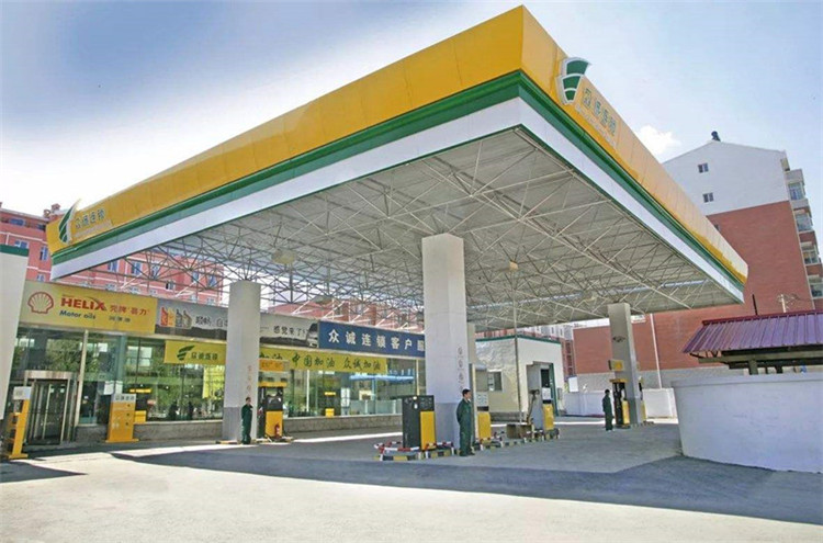 盘锦加气站钢结构网架案例7