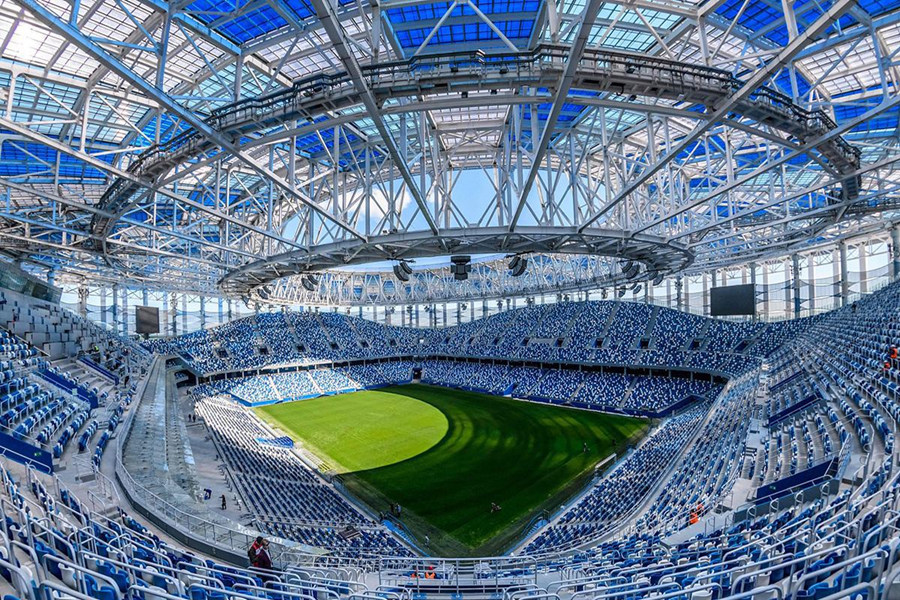 盘锦篮球场网架案例